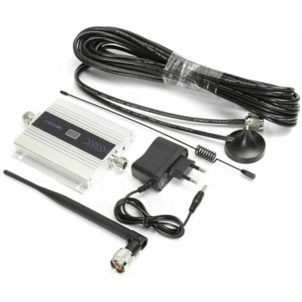GSM Signalforstærker 900MHz Repeater 2G 3G 4G Mobilforstærker LTE DCS 1800 2100 Til Mobiltelefon - EU -AD11-