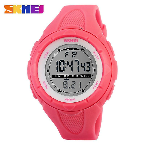 Men's Digital Watch, Sports Waterproof Watches LED Stopwatch Alarm Watch-Small Meihong 1074