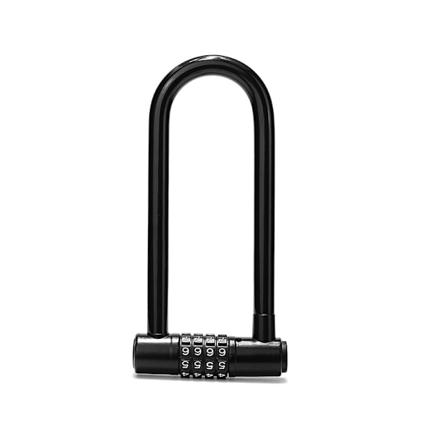 4-cifret kodelås til cykel - 18 cm med langt håndtag - vandtæt cykel -FD2-