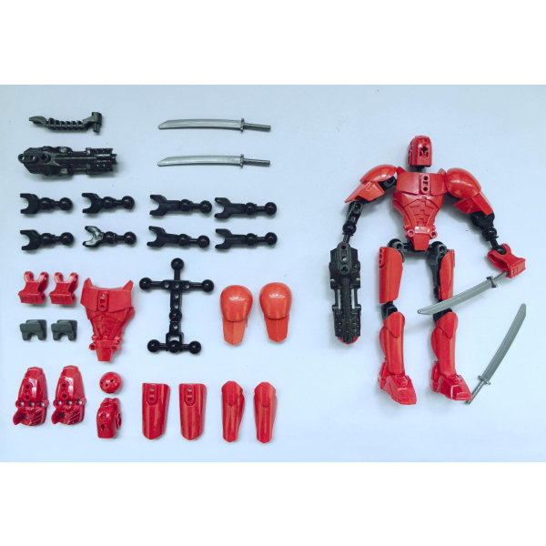 T13 Actionfigur, Titan 13 Actionfigur, Robot Actionfigur, 3D-trykt Actionfigur Green