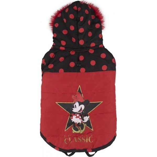 NC Hundejakke Minnie Mouse Sort Rød S -FD3-