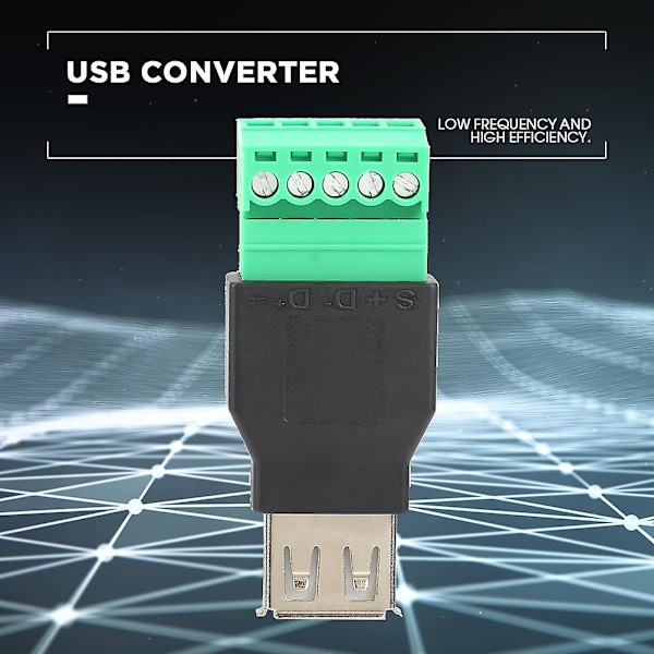 USB-terminaladapterkonverter - 2 st lödfria typ A hon Quicklink