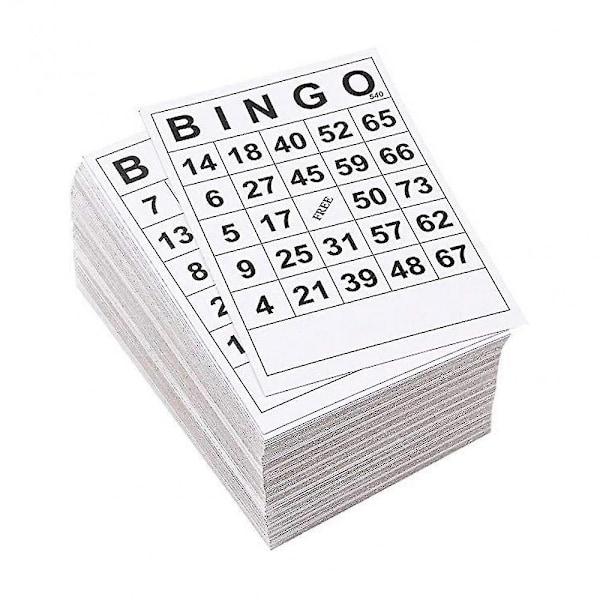 Classic Bingo Cards Fun Family Card Game Bingo Tickets Games For Family Adults Kids TYQ