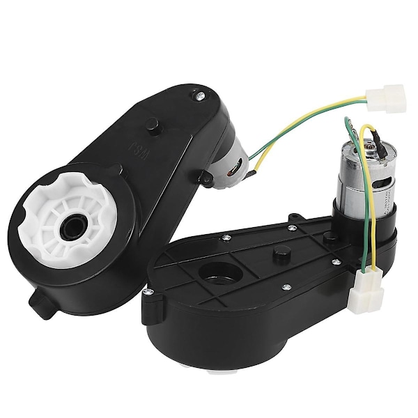 2 stk. Børne Ride-on Bil Gearkasse 550 12V Motor 40000RPM Elektrisk Motor med Gearkasse Høj Hastighed RS550 DC Motor Match