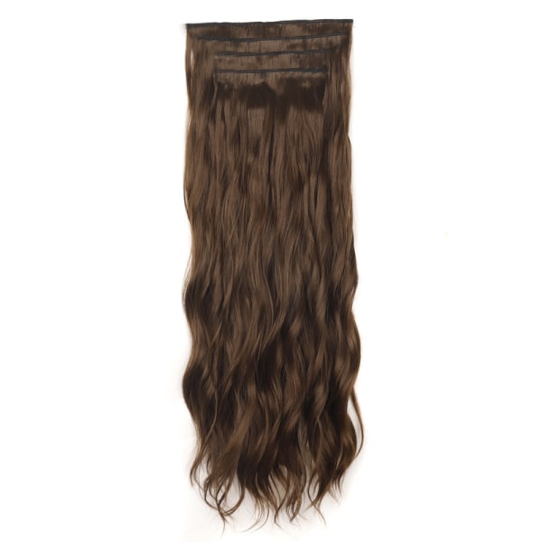 Set med 4 55 cm peruk hår kvinnor vatten våg människohår 1B#