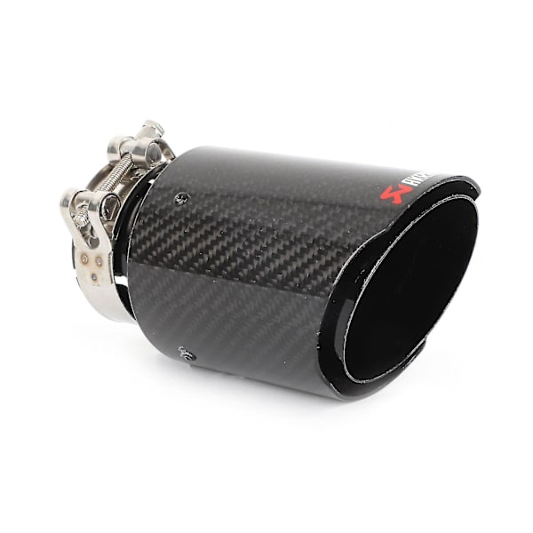 Bimirth 4\" Akrapovic Blank Kulfiber Udstødning X2 Universal Endepibe