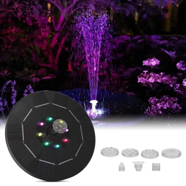 Suuri aurinkokennolähde akulla ja valaistuksella 16cm_qq[GKS]-AD4-