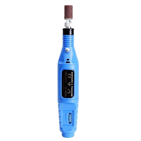 USB minislipmaskin med 6 sliphuvuden 3000-20000 4 roterande elektrisk borr - Perfekt -AD6- Black