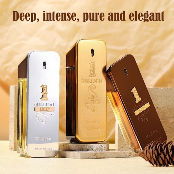 1 Million 100 ml Eau De Toilette Spray til mænd - NY og FORSEGLET -FD4-