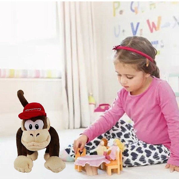 Diddy Kong 23 cm Plysj-AD8-