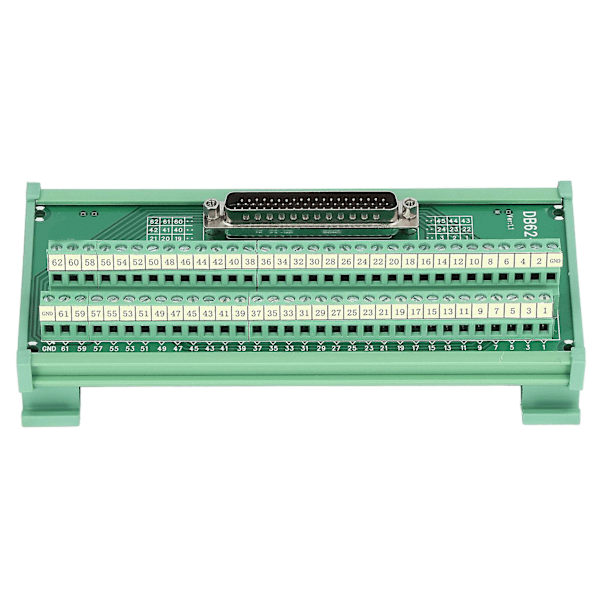 Terminal Block Male Female Interface Connector 3 Row Adapter Break Out Board Module DC 60VDB62-M7