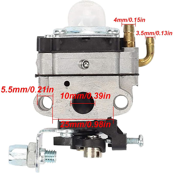FG100 GX31 Forgaser Combo Kit til Honda 4-takts Kultivator GX22 GX31 HHE31C Græsslåmaskine HHT31S UMK431 UMK431K1 med Forskellige Adaptere