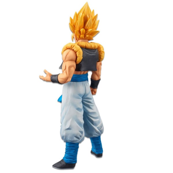 Dragon Ball Super Large Goku Vegeta Gult hår Gogeta Handgjord modellprydnad