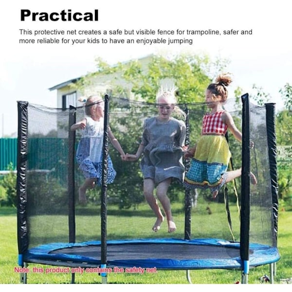 Trampolinskydd för fjädrar 1 st, 366 cm UV-beständigt och rivtåligt skydd, 27 cm brett ersättningsskydd för fjädrar - RWTrampoline -AD5-