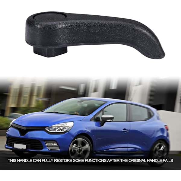 Mustat Säädettävät Etuistuimen Kahvat Renault Clio 2 Twingo 1 7
