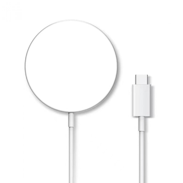 15W magnetisk trådlös laddare för iPhone 15/14/13/12-serien | Snabbladdningsplatta för AirPods 3/2/ Pro 2 | Original MagSafe-ersättning