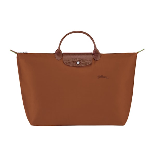 Longchamp Resväska Handväska Nylon Vattentät Dumplingväska med Kohud Stor Kapacitet Bagageväska Axelväska