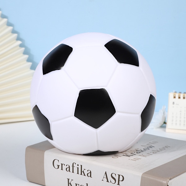 Gåvor Traditionell Fotboll Spargris, Cool Spargris (Mått: 15,5 cm x 15,5 cm x 15,5 cm)[GKS]-AD4-