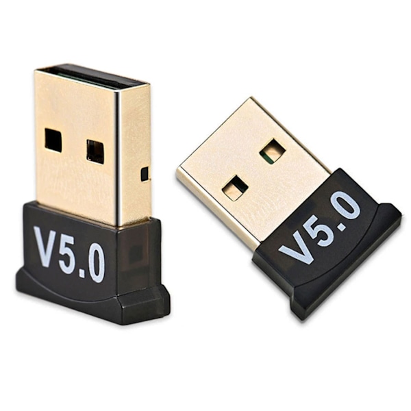 2 stk. Høj kvalitet USB Bluetooth Adapter V5.0