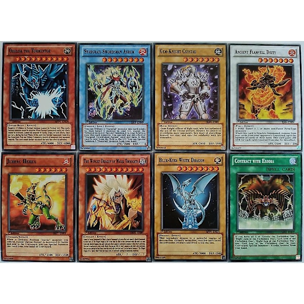 Klassisk Spelkung Engelska Spelkort Tecknade Kort Utrikeshandel Yugioh Kort Järnbox Spelkung Kort (FMY) -AD6-