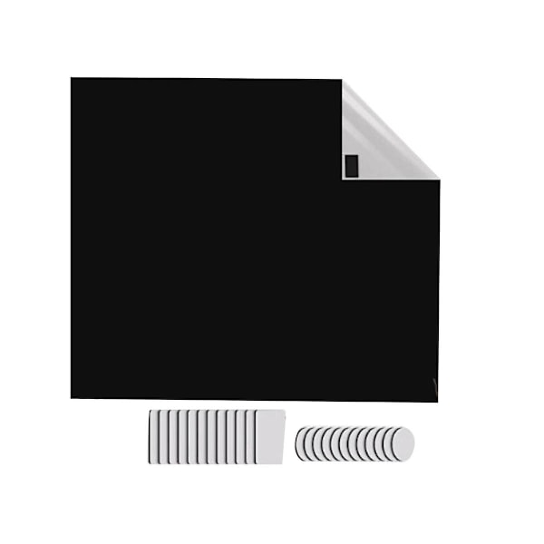 Portable blendingsgardiner, 150 x 200 cm blendingsmateriale, midlertidige blendingsgardiner enkle å feste til vinduer for soverom -AD4-