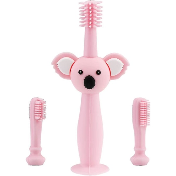 Baby Toothbrush, Soft Silicone Baby Toothbrush, Fda Approved Bpa Free, Babi Dental Learning Toothbrush