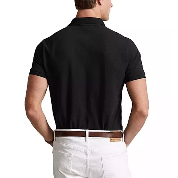 PoloRalphLauren Miesten Classic Fit Lyhythihainen Poolopaita Musta -AD1- Black S