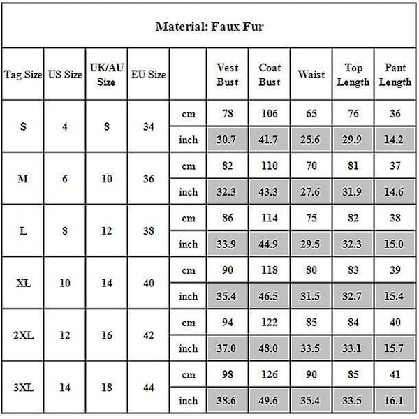 Dame 3-delt fleece fluffy pels + shorts + kort vest sett lilla-AD7- purple M