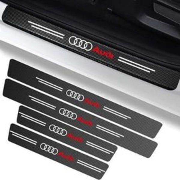 Beskyttelse for bildørterskel, beskyttelsesfilm for Audi A1 A3 Rs3 A4 A5 A6 A7 Rs7 A8 Q3 Q5 Q7 R8, dørbeskyttelse -AD2-