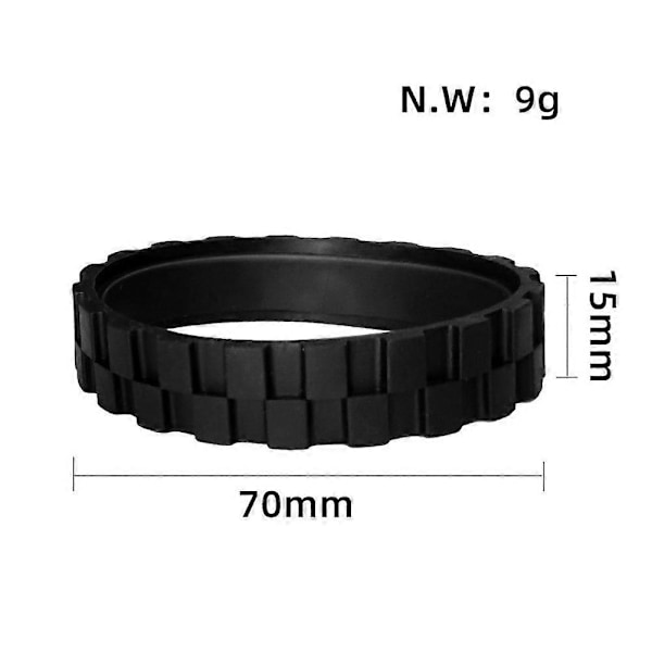 4 stk. dekk til Irobot Roomba Serie 500 600 700 800 900 for Roborock S5 Max S6 Maxv Robotstøvsuger Deler1-AD4-
