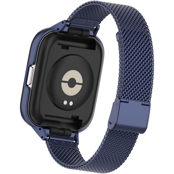 Yhteensopiva Xiaomi Redmi Watch 3 Active -rannekkeiden kanssa, ruostumattomasta teräksestä valmistettu metalliranneke, lisävarusteet.