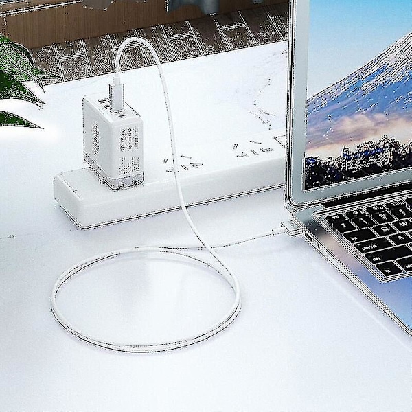45W/65W/85W/100W 5-nastainen Magsafe 2 (T-muotoinen) USB-C/Type-C PD -latauskaapeli -AD4-