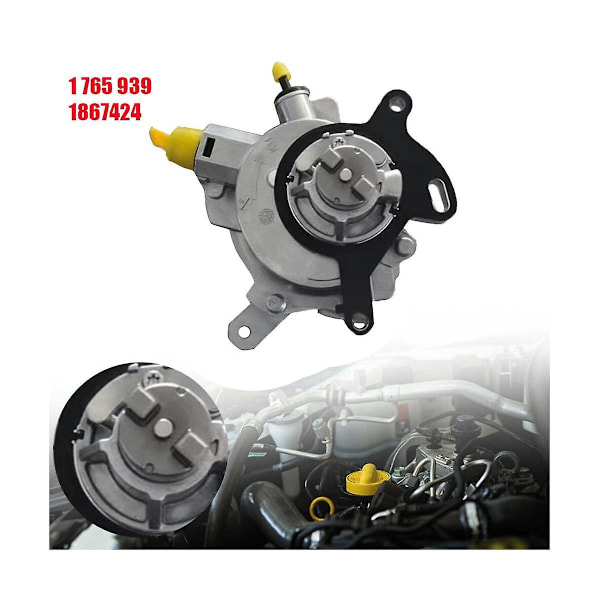 För Fiesta Mk7 2012-2020 1.0t Eco Boost Bromsvakuumpump Ventil Cm5g-2a451-ga Cm5g-2a451-gb{GKS}-AD4-