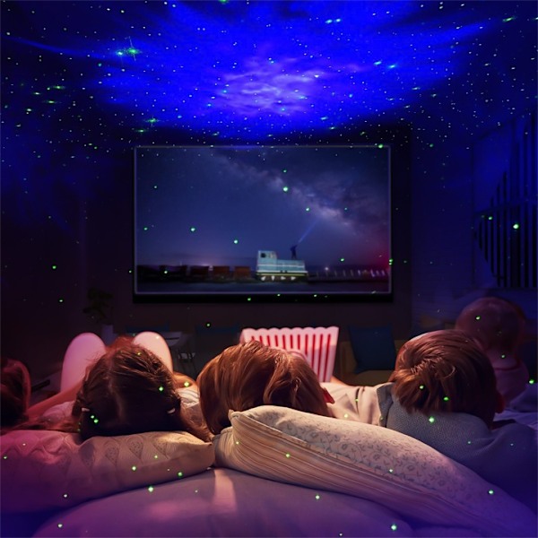 Nattlampe - Stjerneprojektor med LED-lampe - Astronaut 600