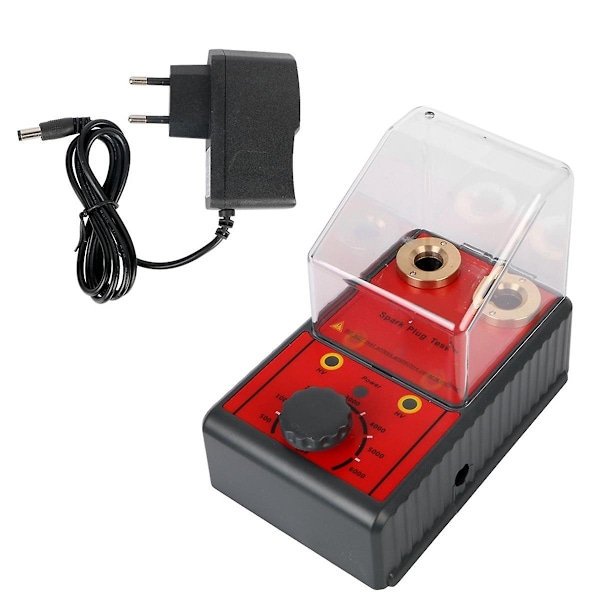 0-6000RPM 12V Sytytystulpan Testauslaite Diagnostiikkatyökalu Analysaattori Sytytysjärjestelmän Testi Moottoripyörä Kuorma-auto Bensiiniajoneuvo EU-pistoke-Perfect-AD4-