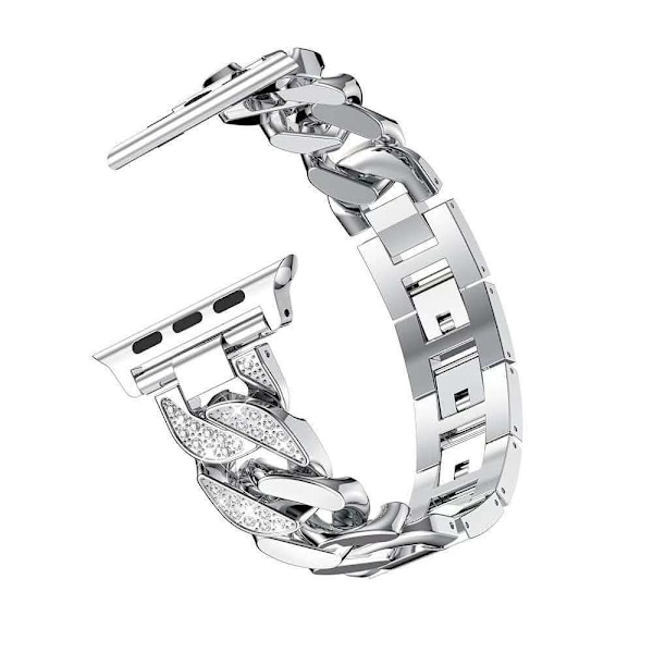 Ny smartklocka med diamantbesatt jeanskedja-FD3-
