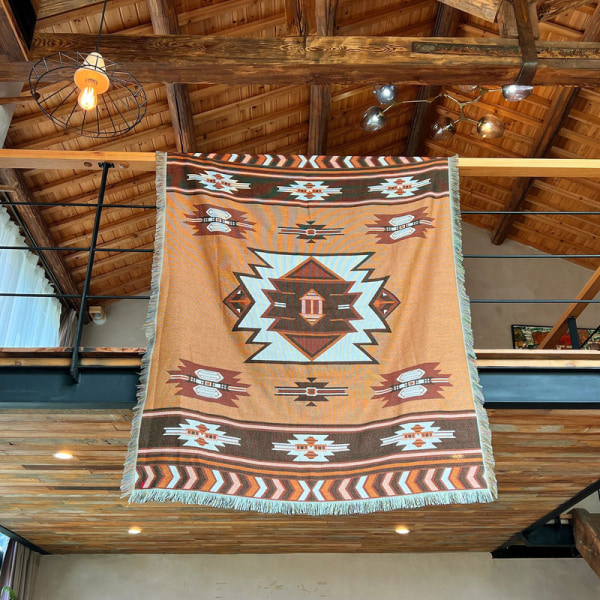 Portable picnic blanket made of cotton surplus antibacterial