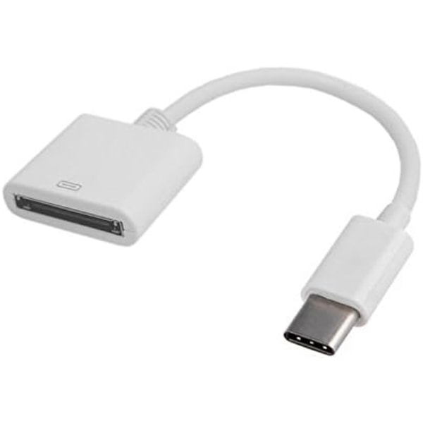 30-pin hunn til USB 3.1 type C hann USB-C adapterkabel - Datakomponenter Tilbehør Adaptere-AD4-