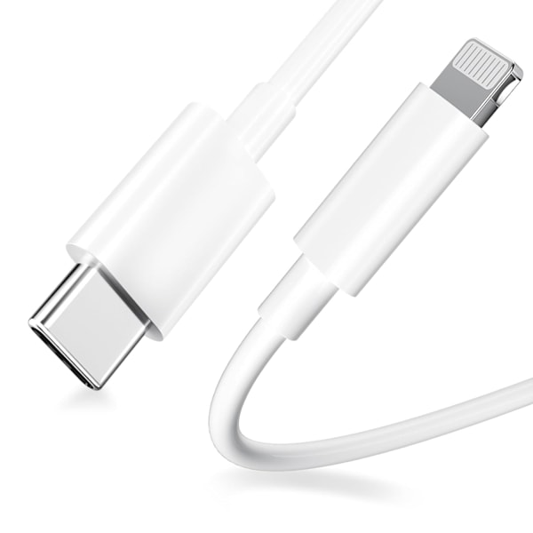 USB-C - Lightning -datakaapeli 2 metriä, Type C -laturi, pikalatauskaapeli, yhteensopiva iPhone 14/14 Pro/13/13 Pro/12/12 Pro/iPadin kanssa, MFi-sertifioitu -AD4-