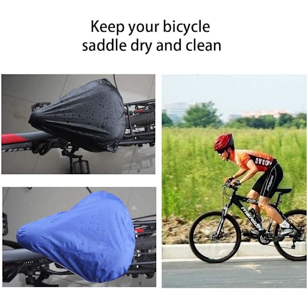 5 st sadelskydd vattentätt cykelsadelskydd cykelsadelskydd regnskydd cykelsadelskydd sadel regnskydd, används för-AD8-