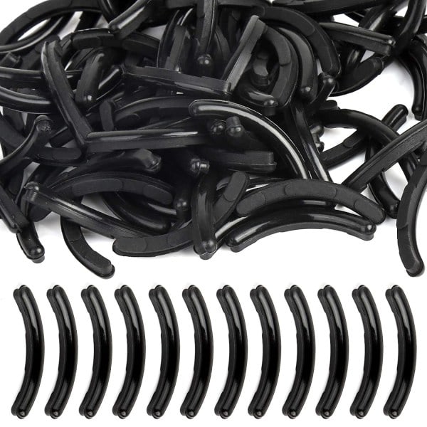 100 st Ögonfransböjare Refill Pads, Svart Ögonfransböjare -AD5-