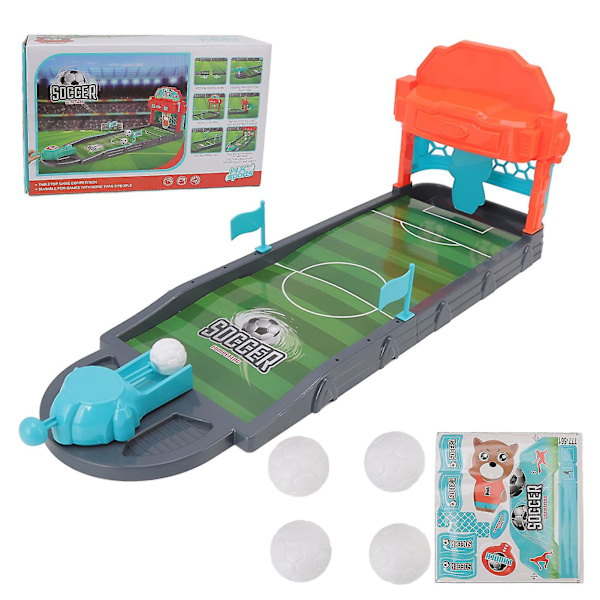 Educational Tabletop Soccer Game for 2 Players with Smooth Edges