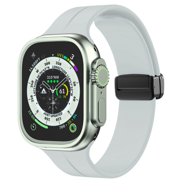 Silikoniranneke Magneettinen hihna Apple Watch -hihnat Apple Watch Uitra