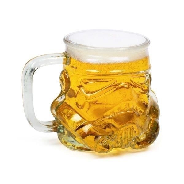 Ölseger - Star Wars - Stormtrooper - 600 ml - Soda-kalkiglasi - Astianpesukoneen kestävä