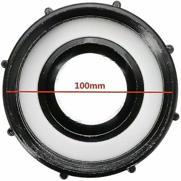 IBC-adapter DN80 3\" S100x8 100mm grov gänga för reduktion DN50 2\" S60X6 60mm för regnvattentank