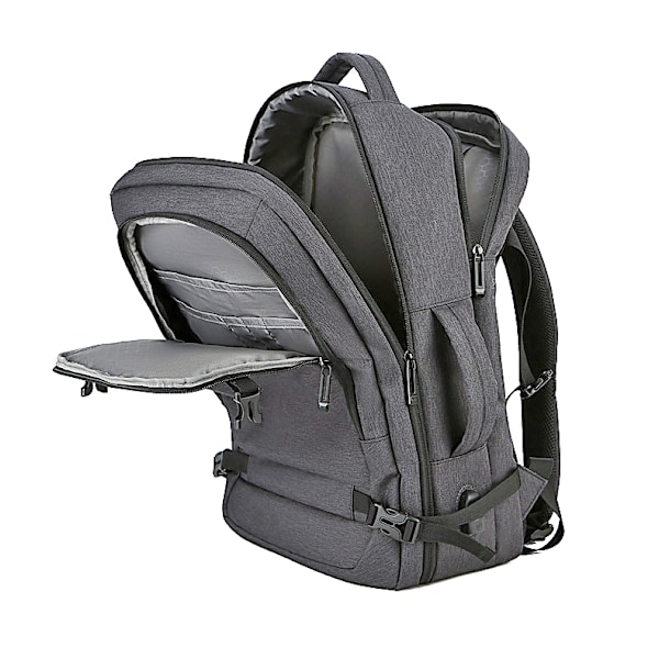 Kabinväska för RyanAir & Norwegian Ryggsäck / Resväska / Handbagage flyg -AD6- Grey grå