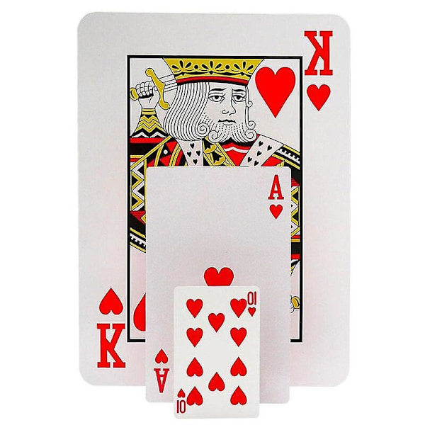 JUMBO PLAYING CARDS GIANT Deck Poker Large Huge Family Playing Game Party Funny✅