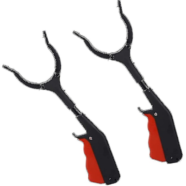 2-pack 30 cm barnsax för barn, greppverktyg för äldre, trädgårdsgripare, uppsamlingsklämmor, hygienklämmor -ys -AD11-