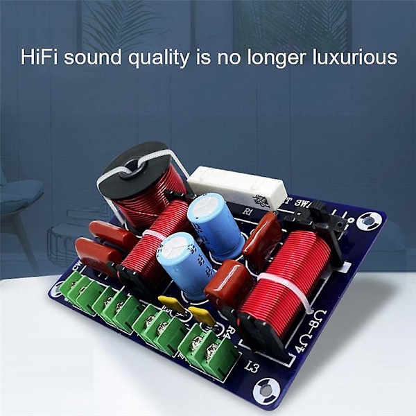 3-vägs frekvensdelare Hi-Fi delningsfilter audiofil hemmabio hög mellan och låg högtalaruppgradering delningsfilter-AD4-