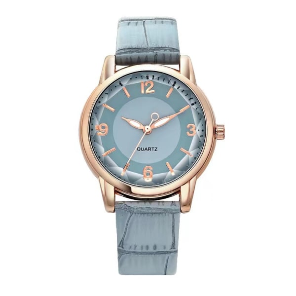 Wrist Watch for Women, Fashion Style Quartz Analog Women's Watch with Leather Strap